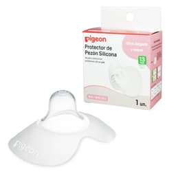 Protector de pezon Ultra suave y delgado Transparente