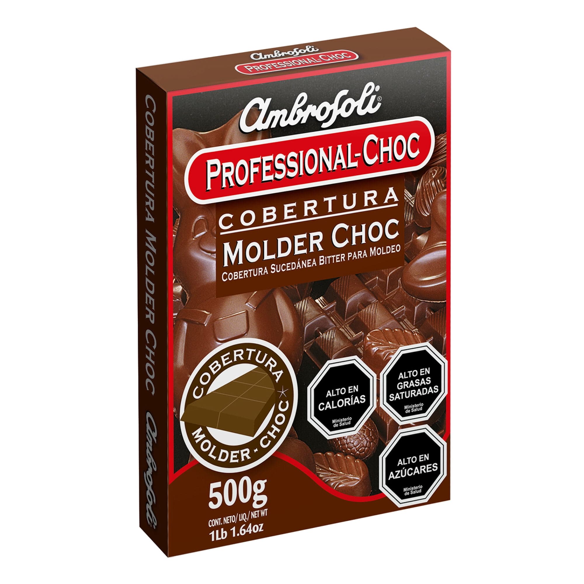 Cobertura Chocolate amargo Caja, 500 g