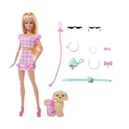 Muneca Barbie Fashion & Beauty Malibu Perrito Look Iguales Ninas 3+