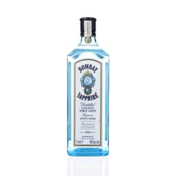 Gin London Dry Sapphire 47 Botella, 1 L
