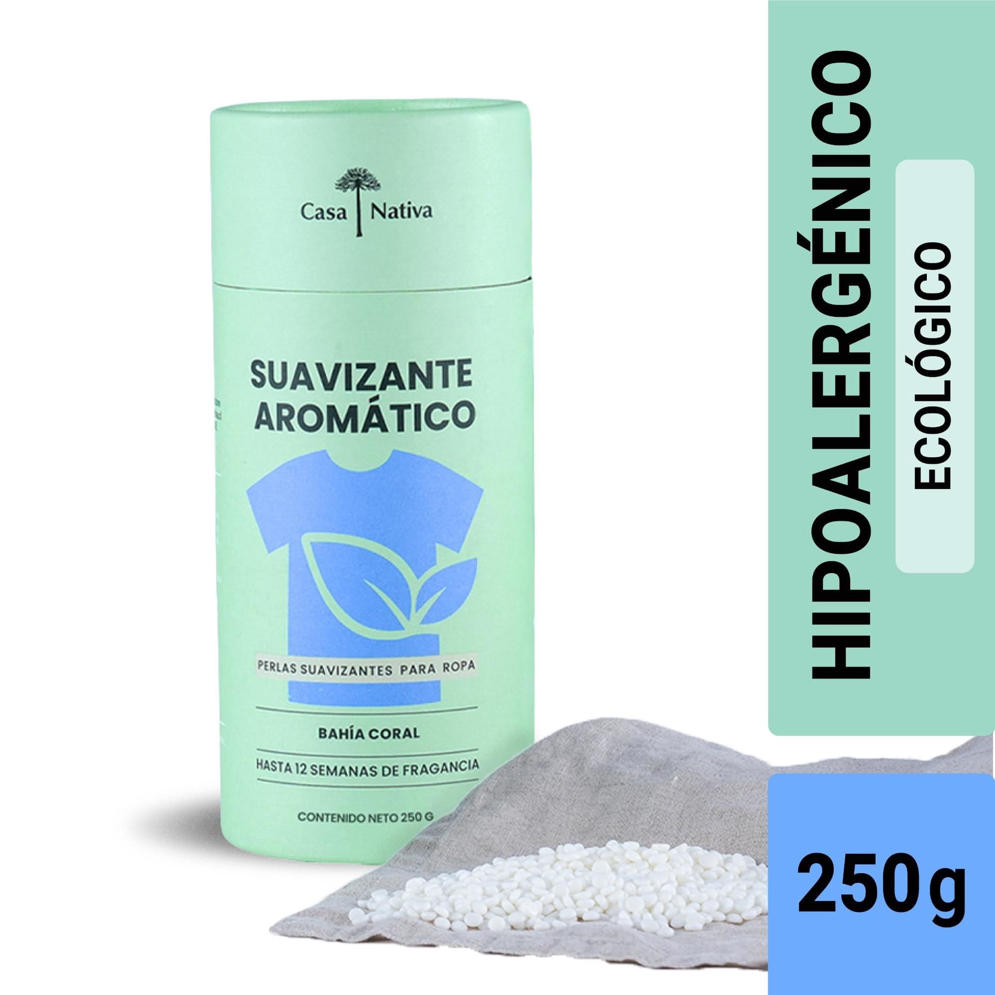 Suavizantes Perlas aromaticas para la ropa, aroma bahia coral, 250 g