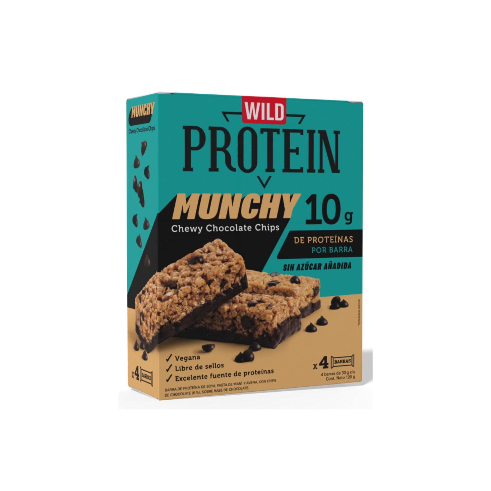 Barra Munchy Chocolate Chips 4 Un