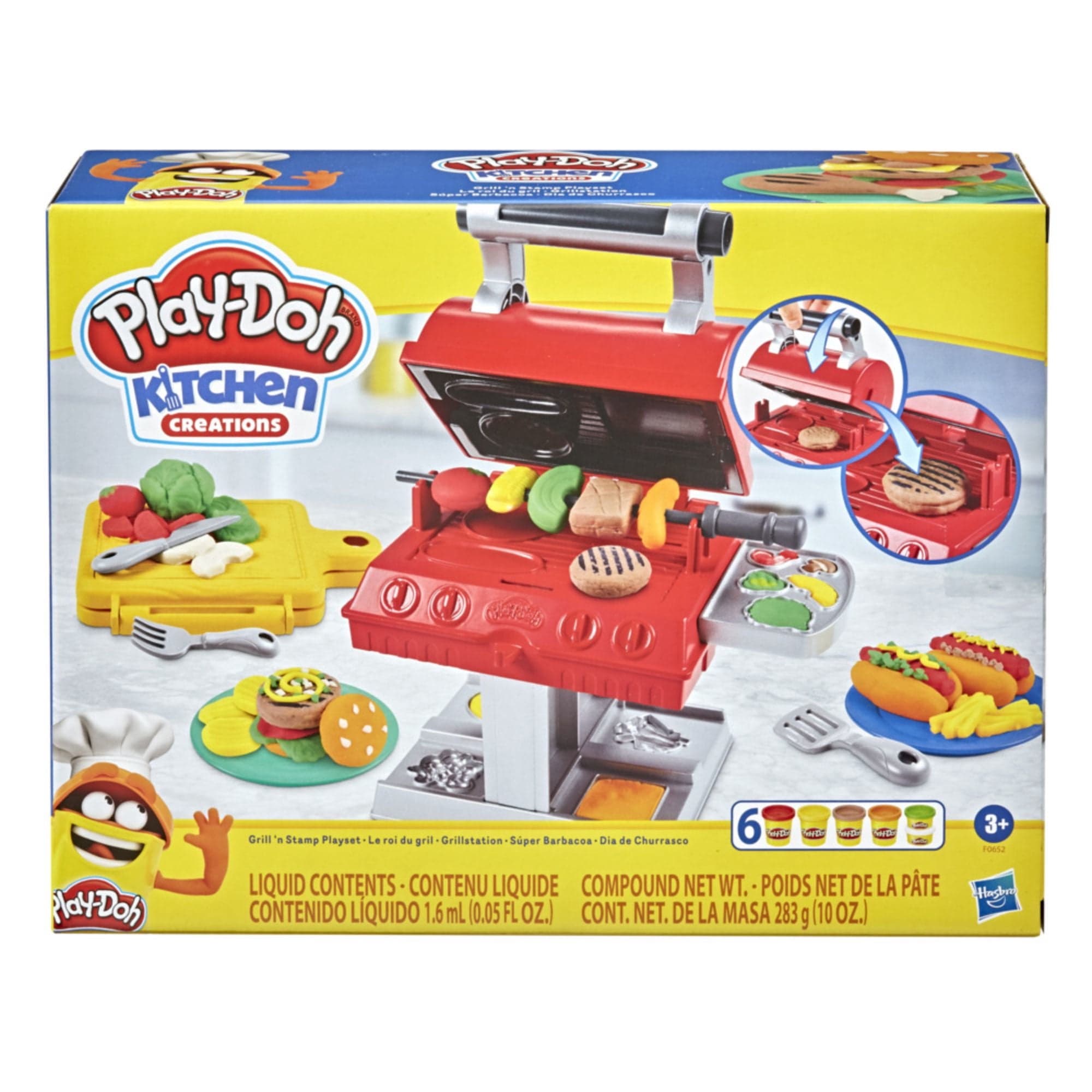 Masita y Plastilinas Play Doh Kitchen Creations super Barbacoa.