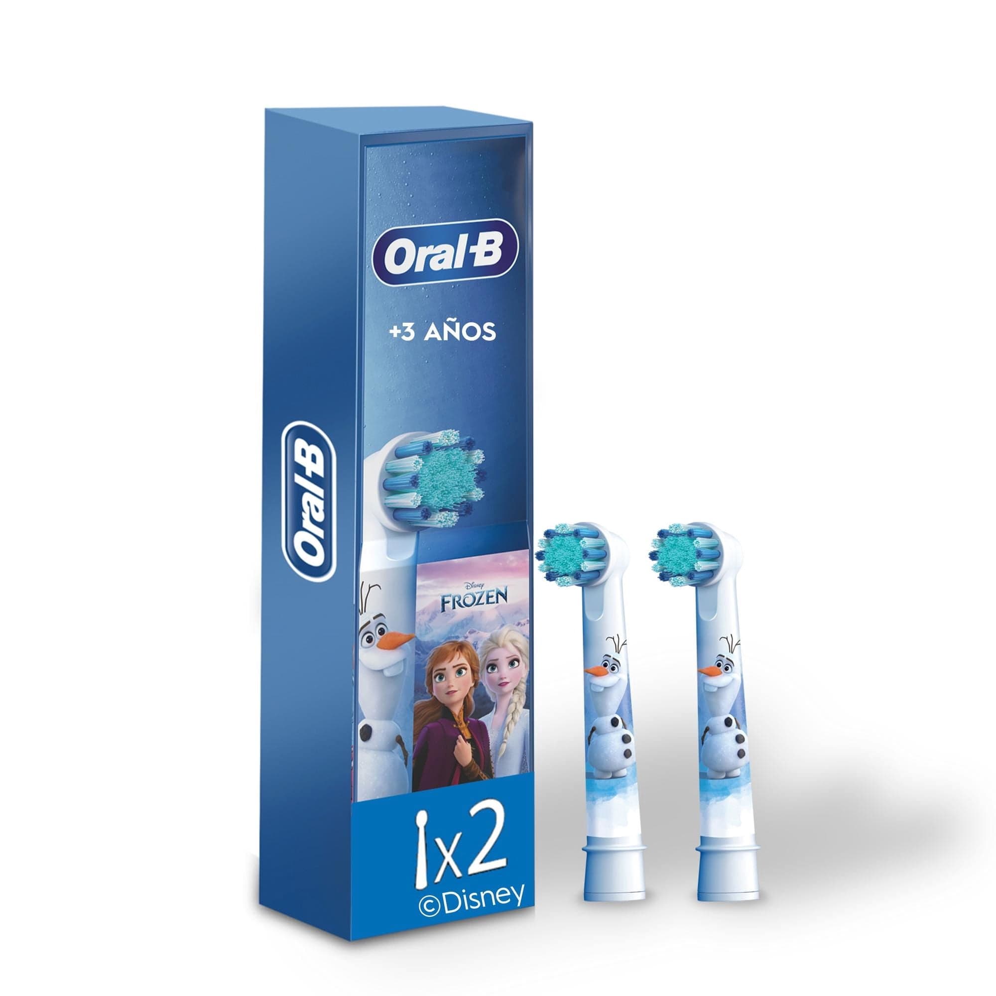 Repuesto Cepillo de Dientes Oral-B de Cabezal Redondo Disney Frozen