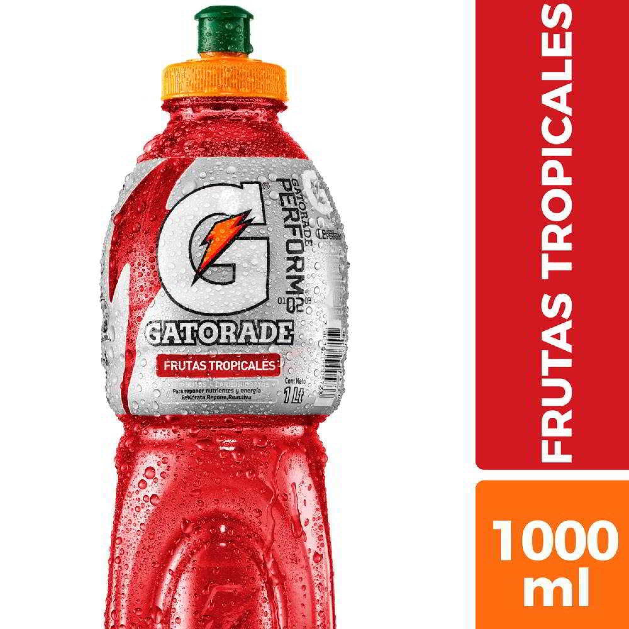 Bebida Isotonica Frutas Tropicales Botella, 1 L