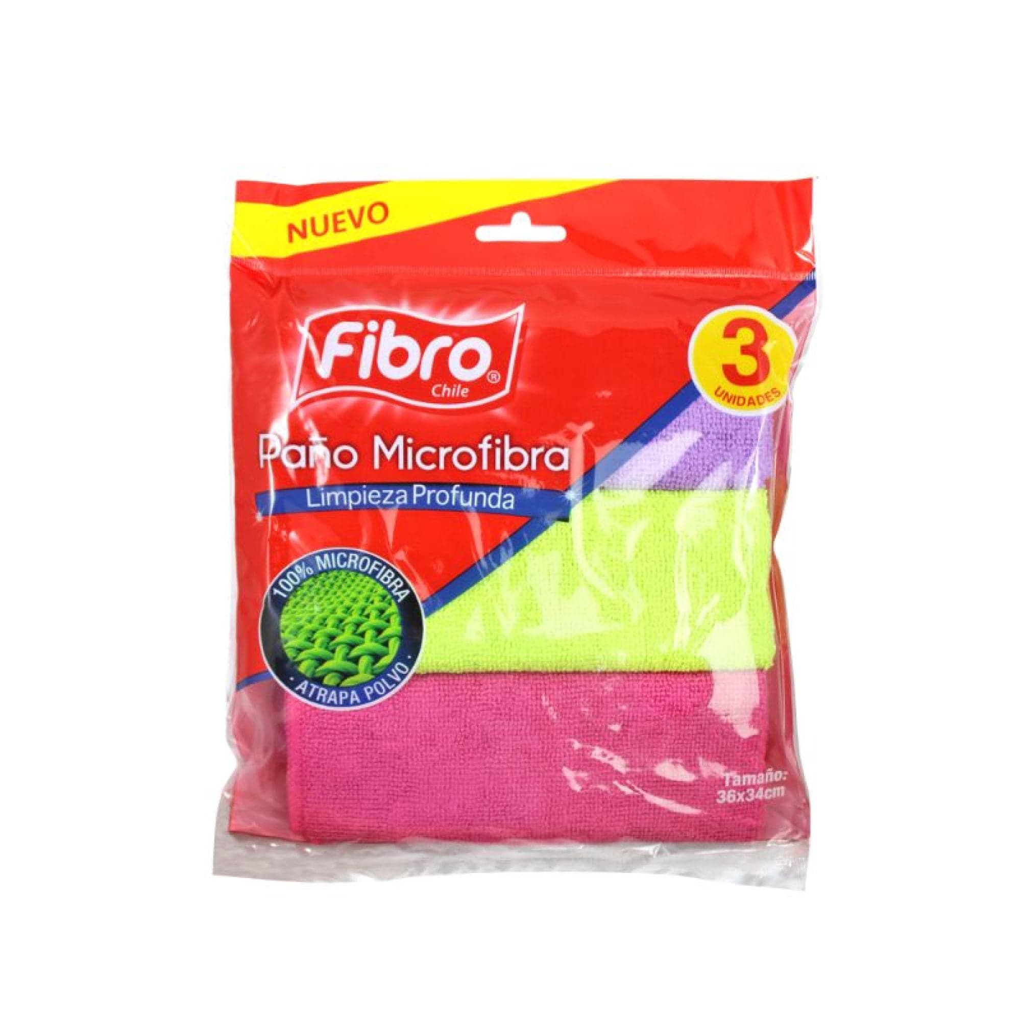 Pano Microfibra, 3 un