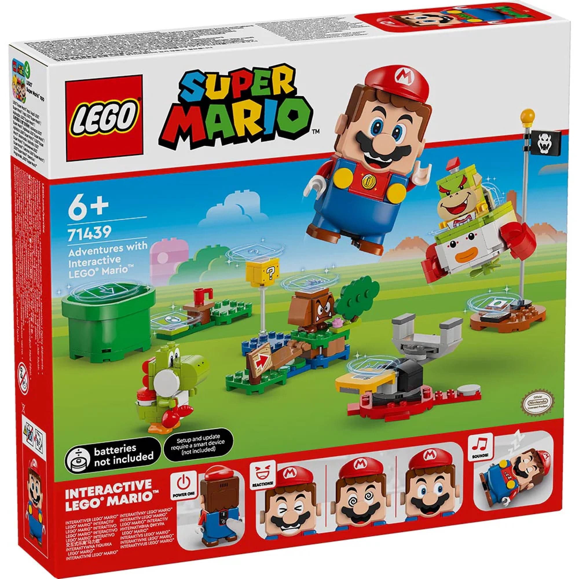 Bloques de construccion Aventuras Interactivas Con Lego Mario