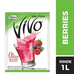 Jugo en Polvo Berries Sobre, 7 g