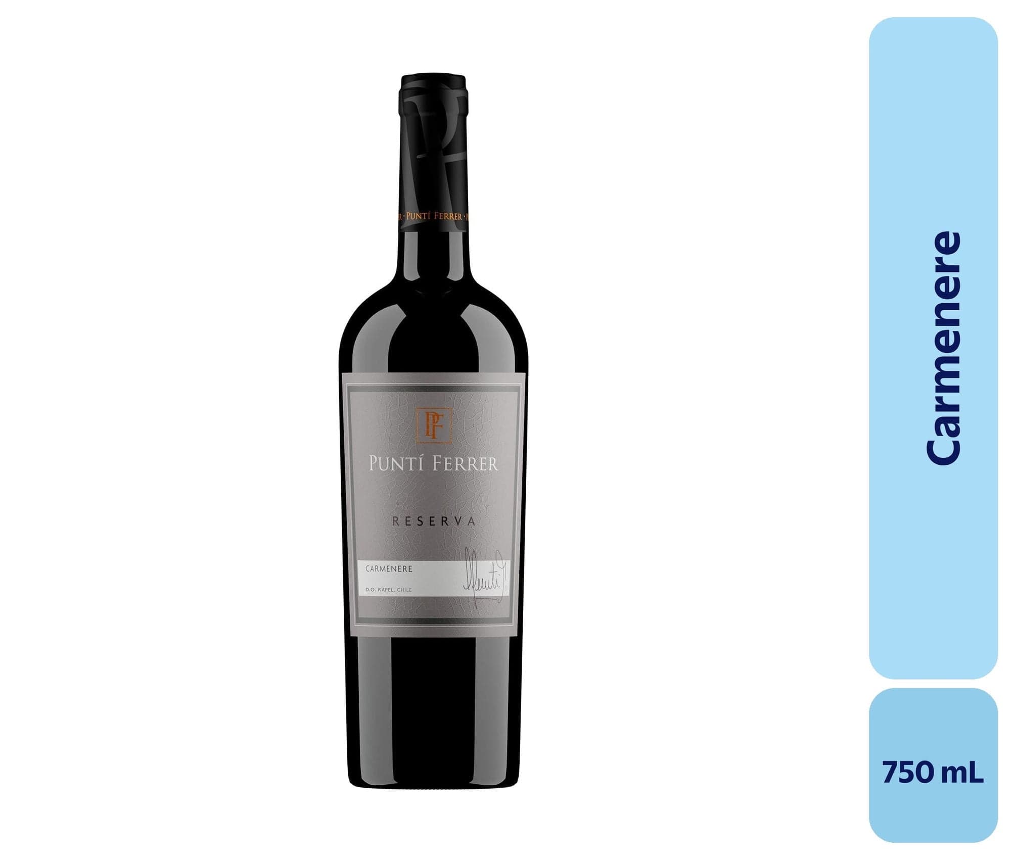 Vino Carmenere Botella, 750 mL