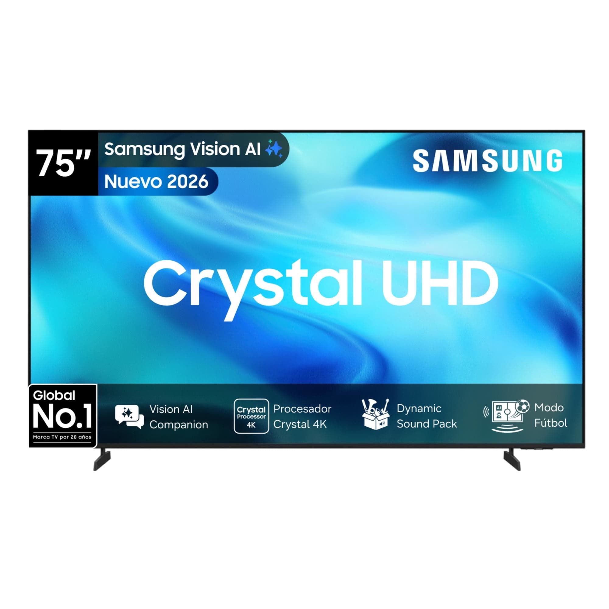 Televisor Smart tv 75" Crystal UHD U8000H 4K Vision AI