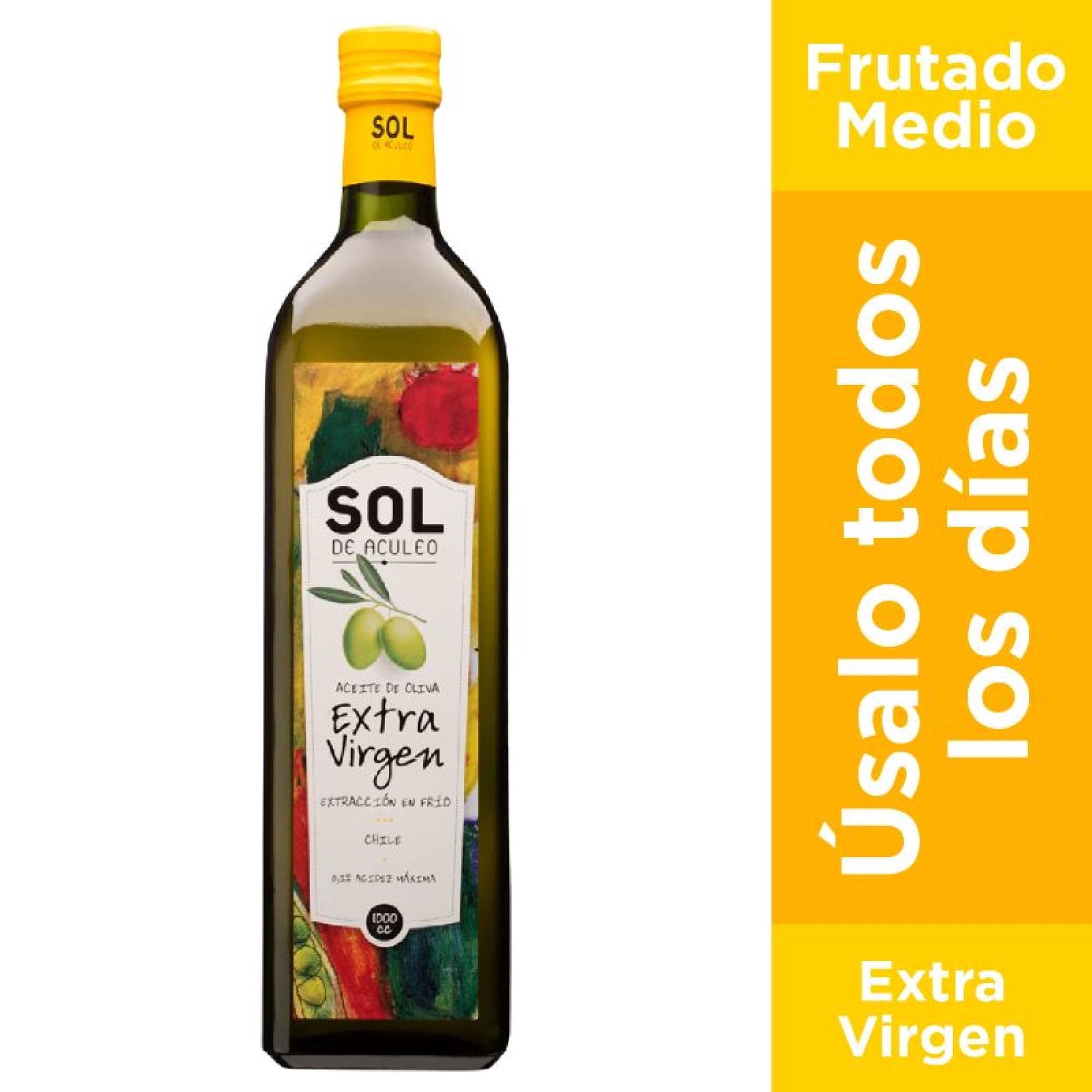 Aceite Oliva Extra Virgen Botella, 1 L