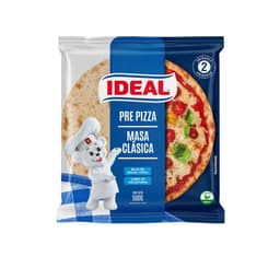 Masa Para Pizza Clasica 2 Un, 500 g