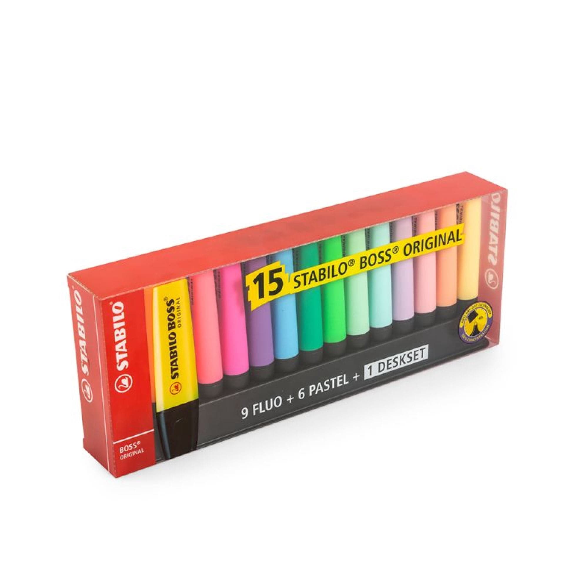 Set 15 Destacadores Boss Neon Y Pastel