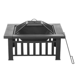 Fogon acero cuadrado 81cm