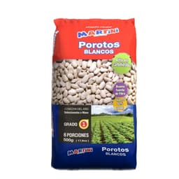 Porotos Blancos Bolsa, 500 g