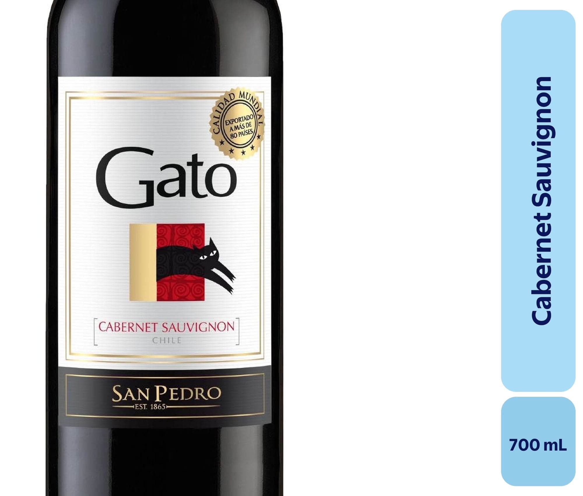 Vino Cabernet Sauvignon, 700 mL
