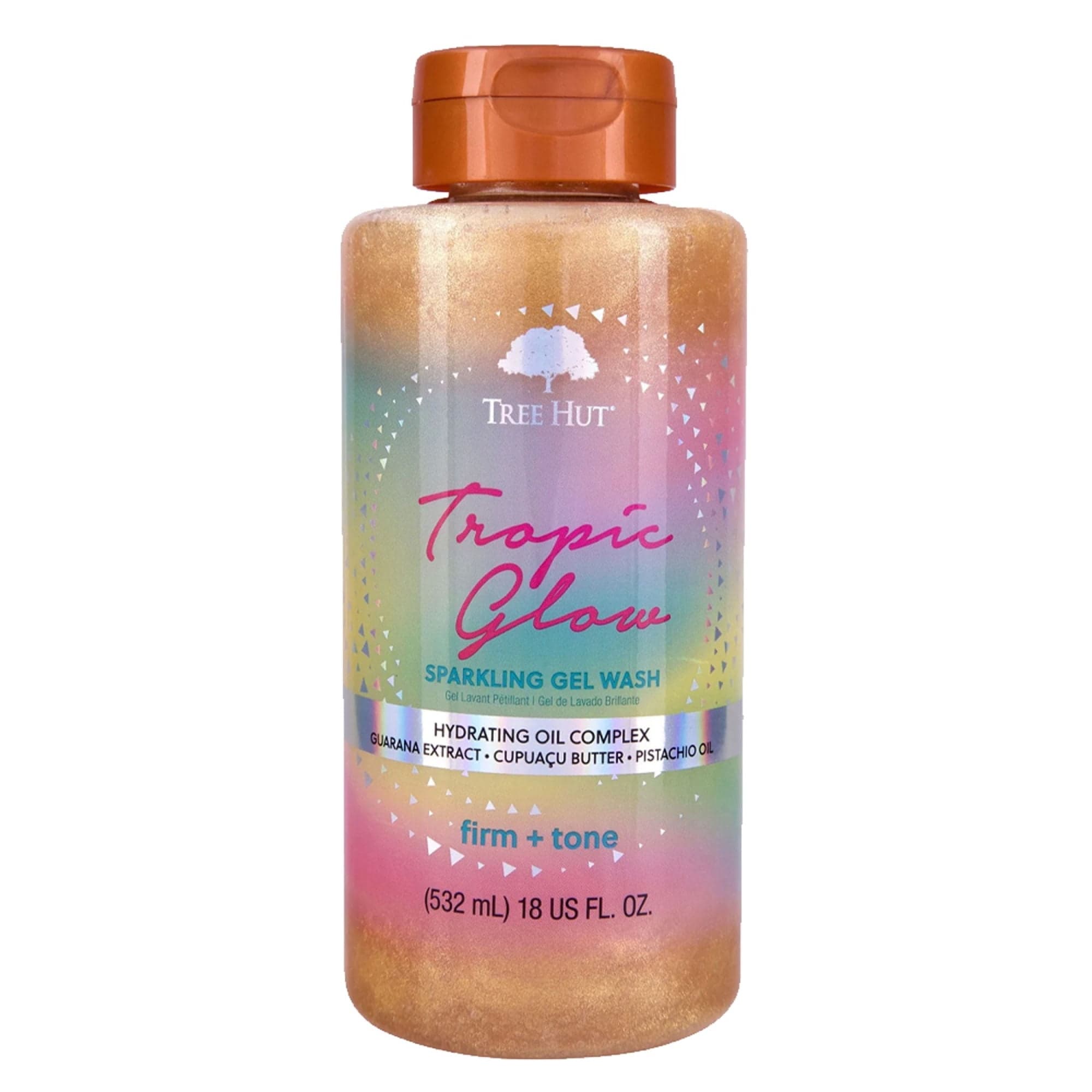 Gel de ducha corporal Tree Hut Tropic Glow, 532 ml