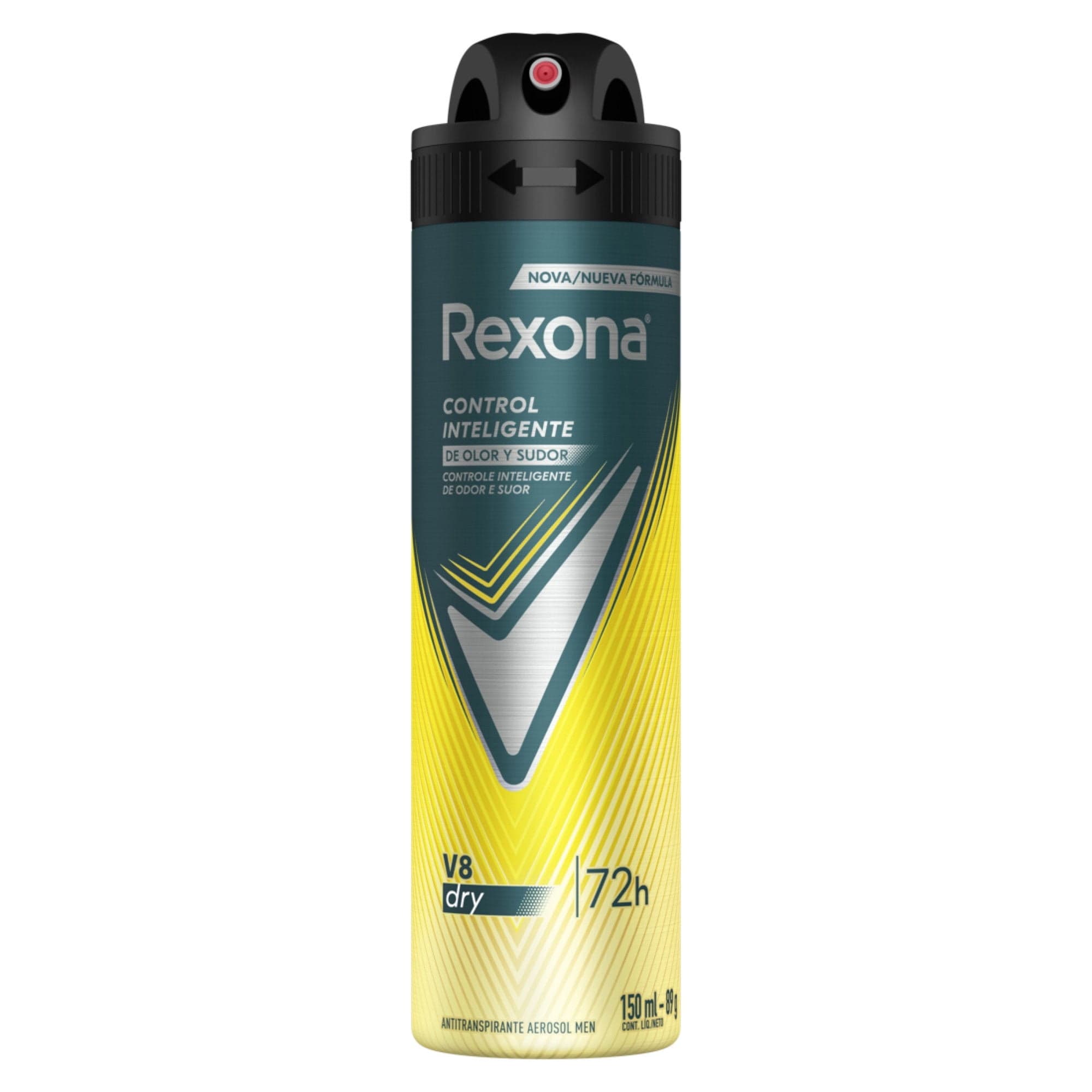 Desodorante Aerosol Rexona V8 Hombre, 150 ml