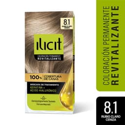Coloracion Ilicit Cabello 8/1 Rubio Claro Ceniza, 45 g