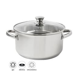 Olla Acero 20cm 2.8 Litros 1 Pieza