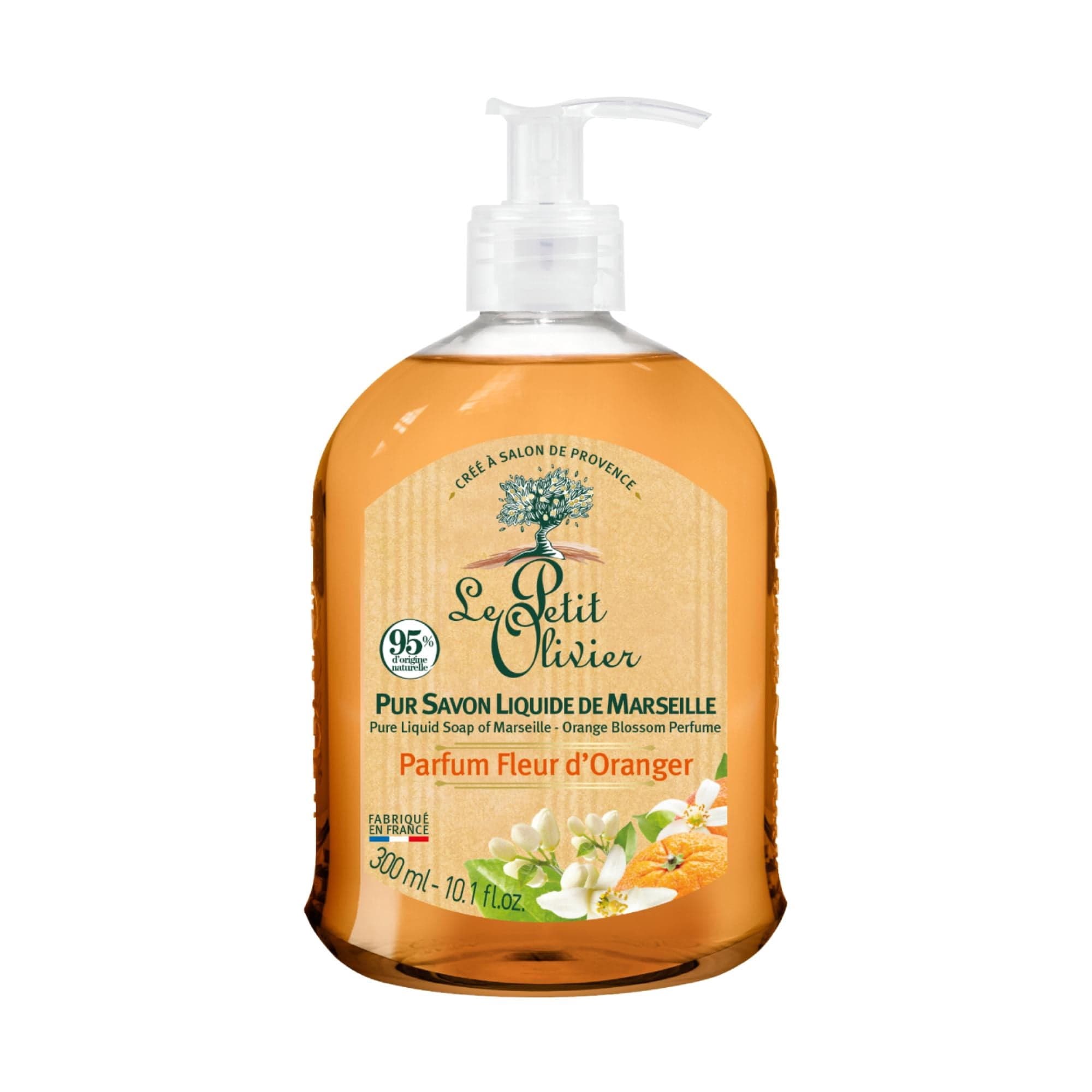 Jabon Liquido Le Petit Olivier de Marsella Flor de Naranjo