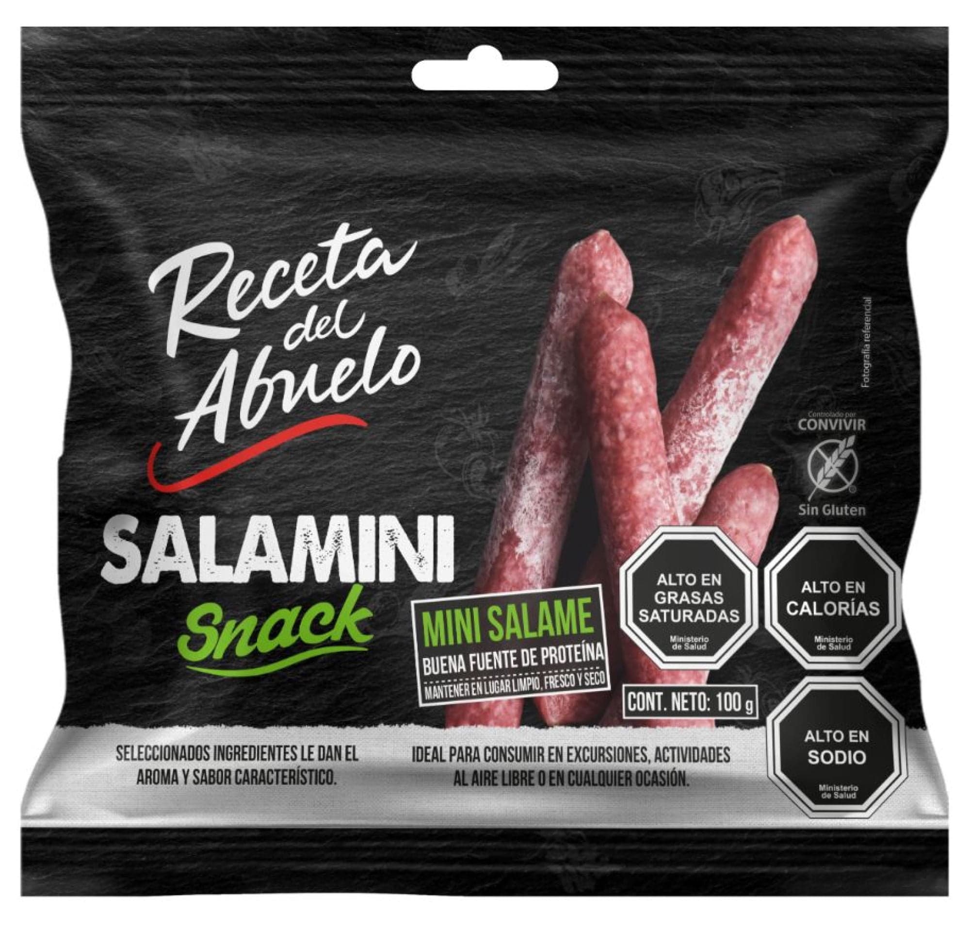 Salamin Snack Italiano, 100 gr