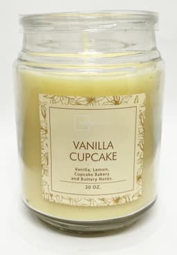 Velas Aromatica Vainilla Cupcake, 1 Un