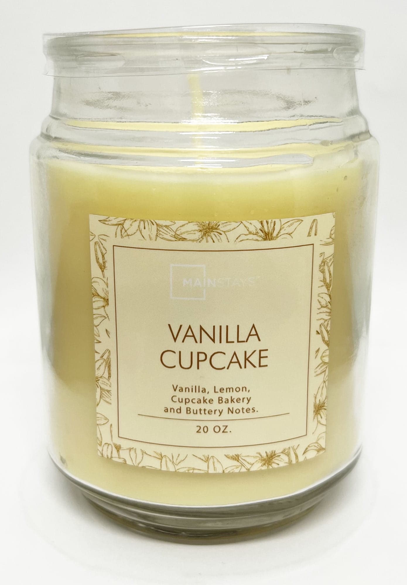 Velas Aromatica Vainilla Cupcake, 1 Un