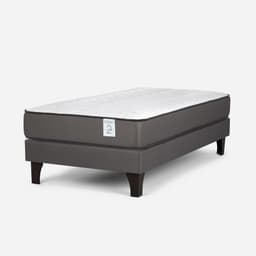 Cama Europea New Style 2 Plus 1.5 Plaza Base Normal
