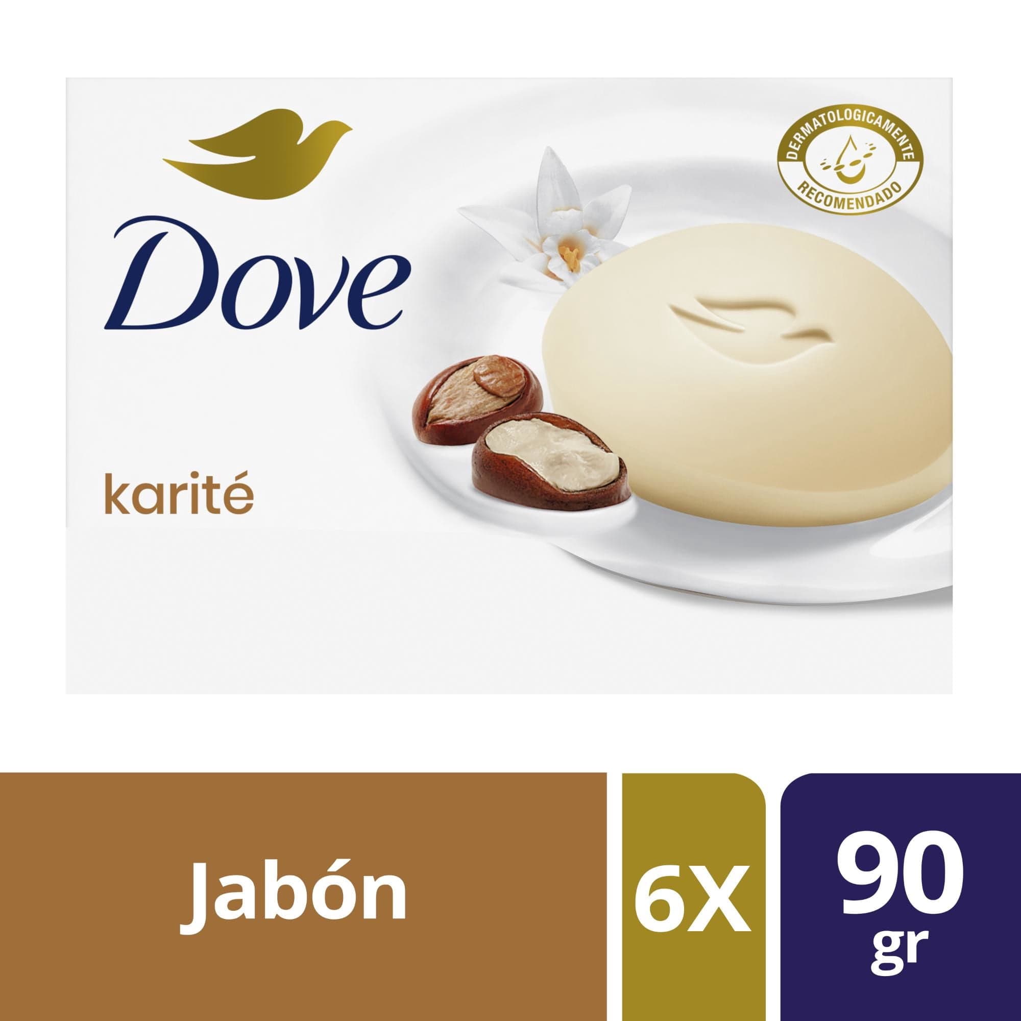 Jabon Dove Karite, 90 g