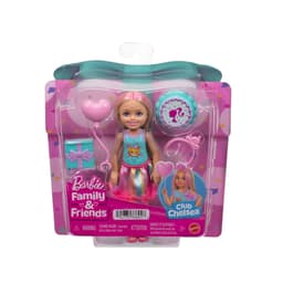 Muneca Barbie Chelsea Cumpleanera Falda Rosa