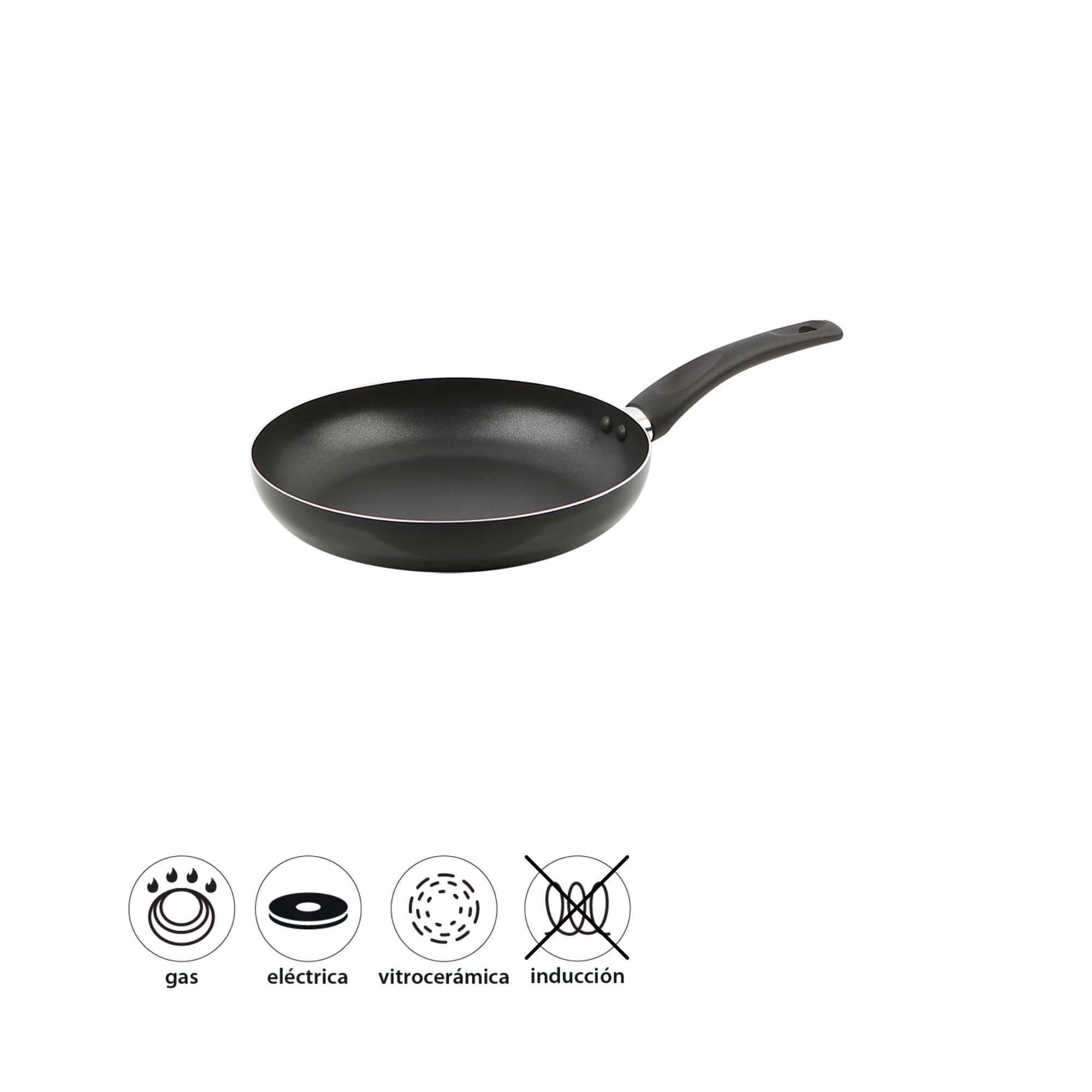 Sarten Aluminio Antiadherente 28 cm 1 Pieza