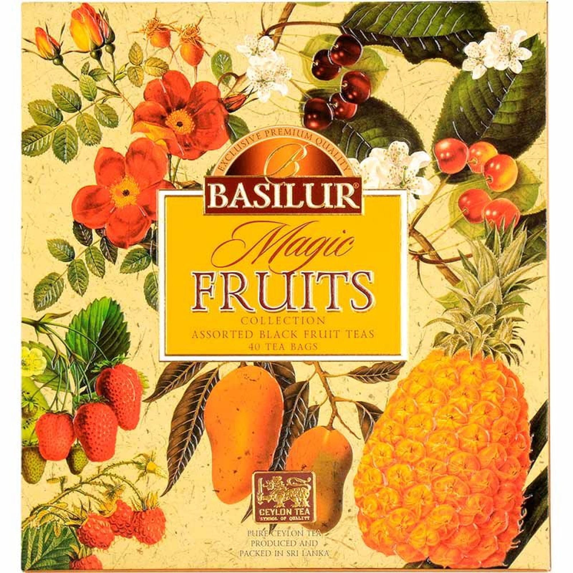 Te Surtido Magic Fruits 40 Un Caja, 40 Un