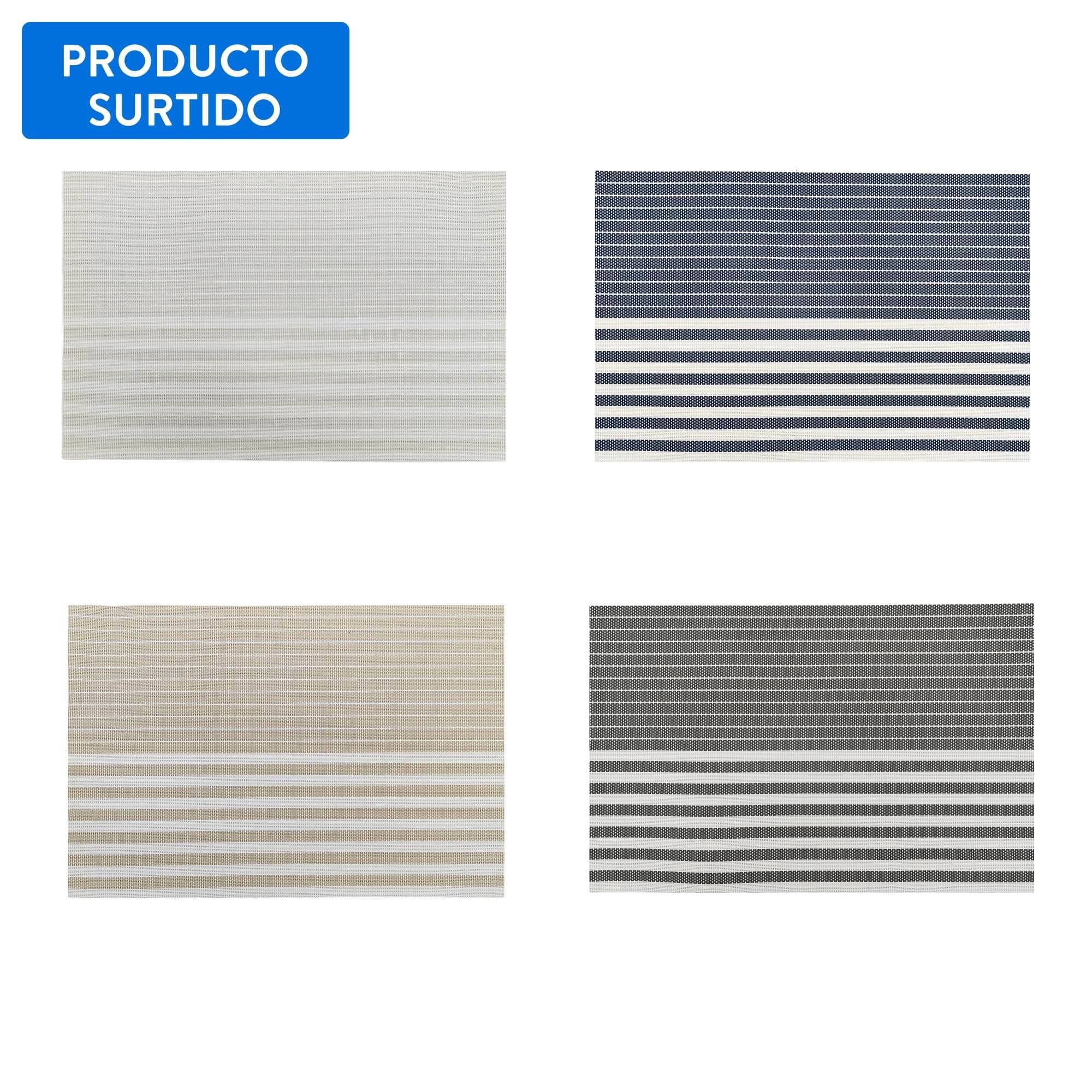 Individual 30x45cm Pvc 1 pieza