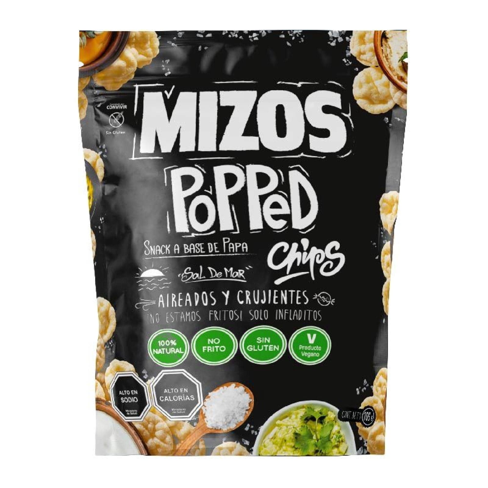 Snack a Base de Papa con Sal de Mar