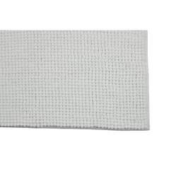 Piso Shaggy Blanco Poliester 40x60cm