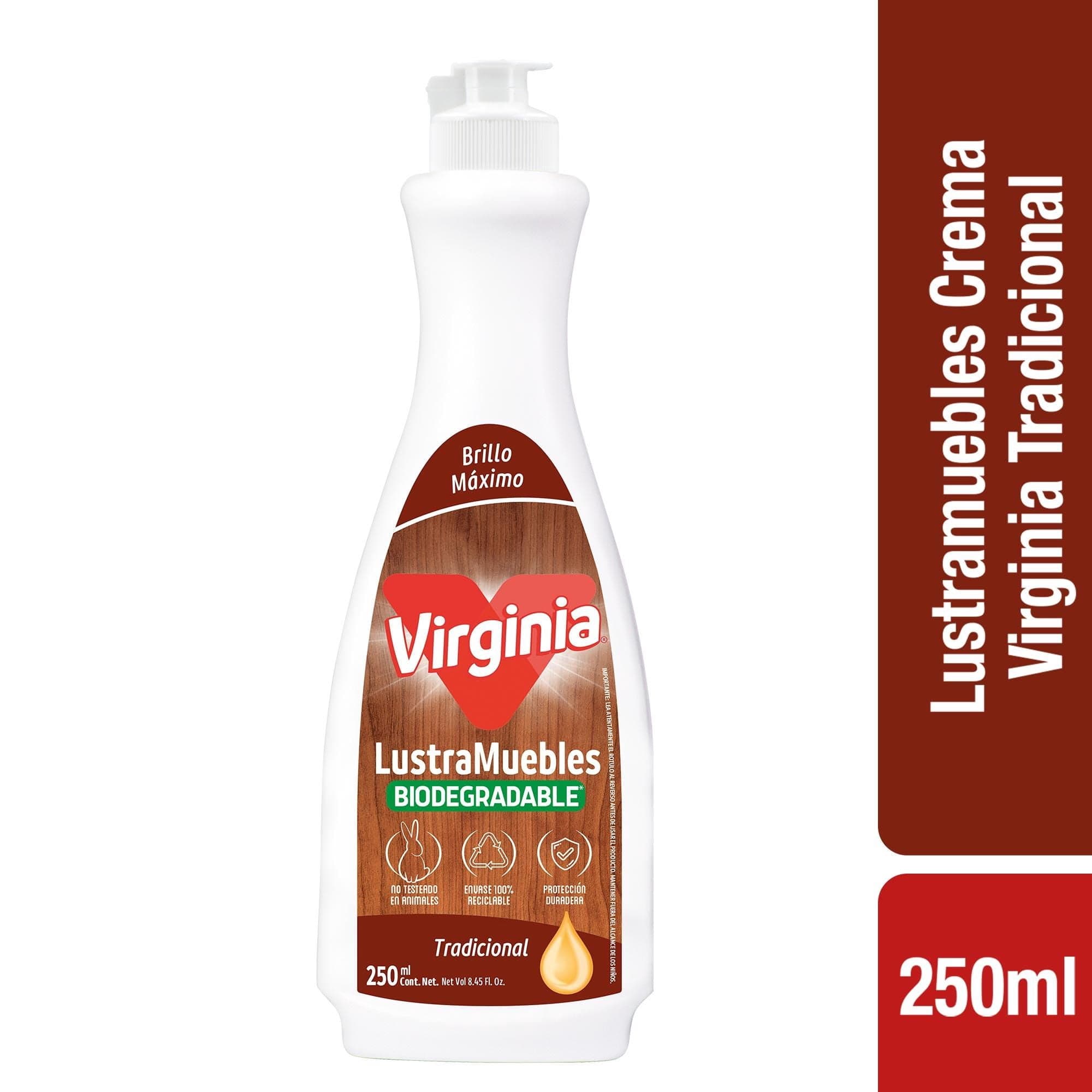 Lustra Muebles Crema Tradicional Botella