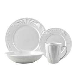 Juego de Loza Emboss 16 Piezas Porcelana, 1 Un