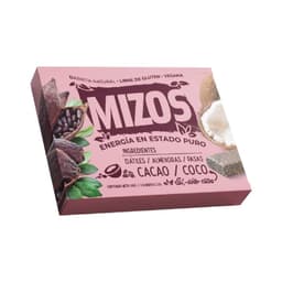 Barrita Natural sabor Cacao y Coco, 140 g
