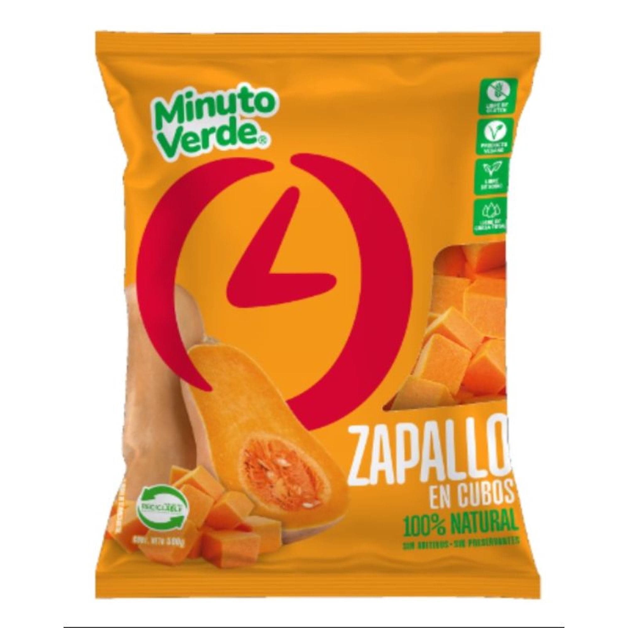 Zapallo en Cubos, 500 g