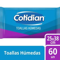 Toallas Humedas 60 un, 60 Un