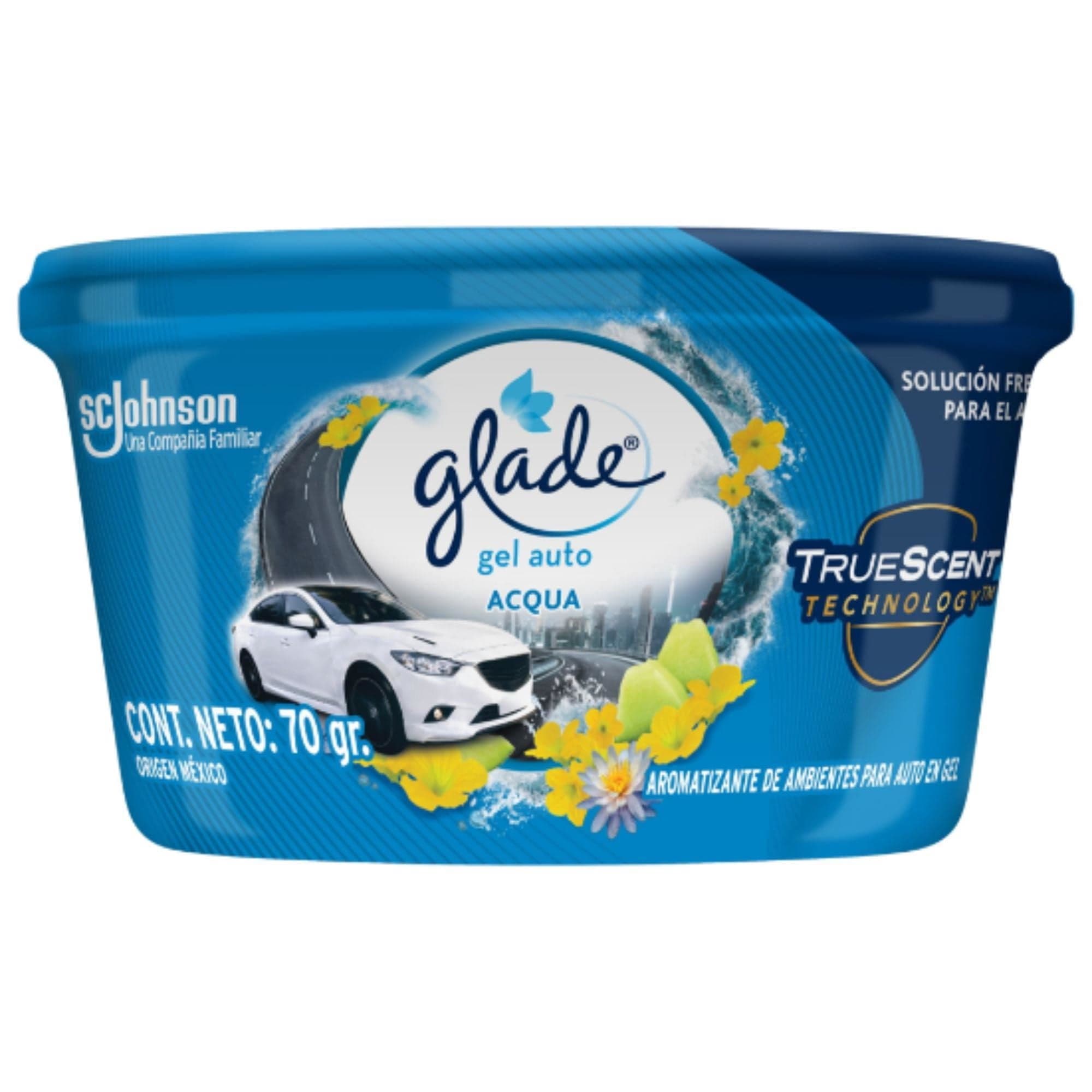 Aromatizante Mini Gel Auto Acqua, 70 g