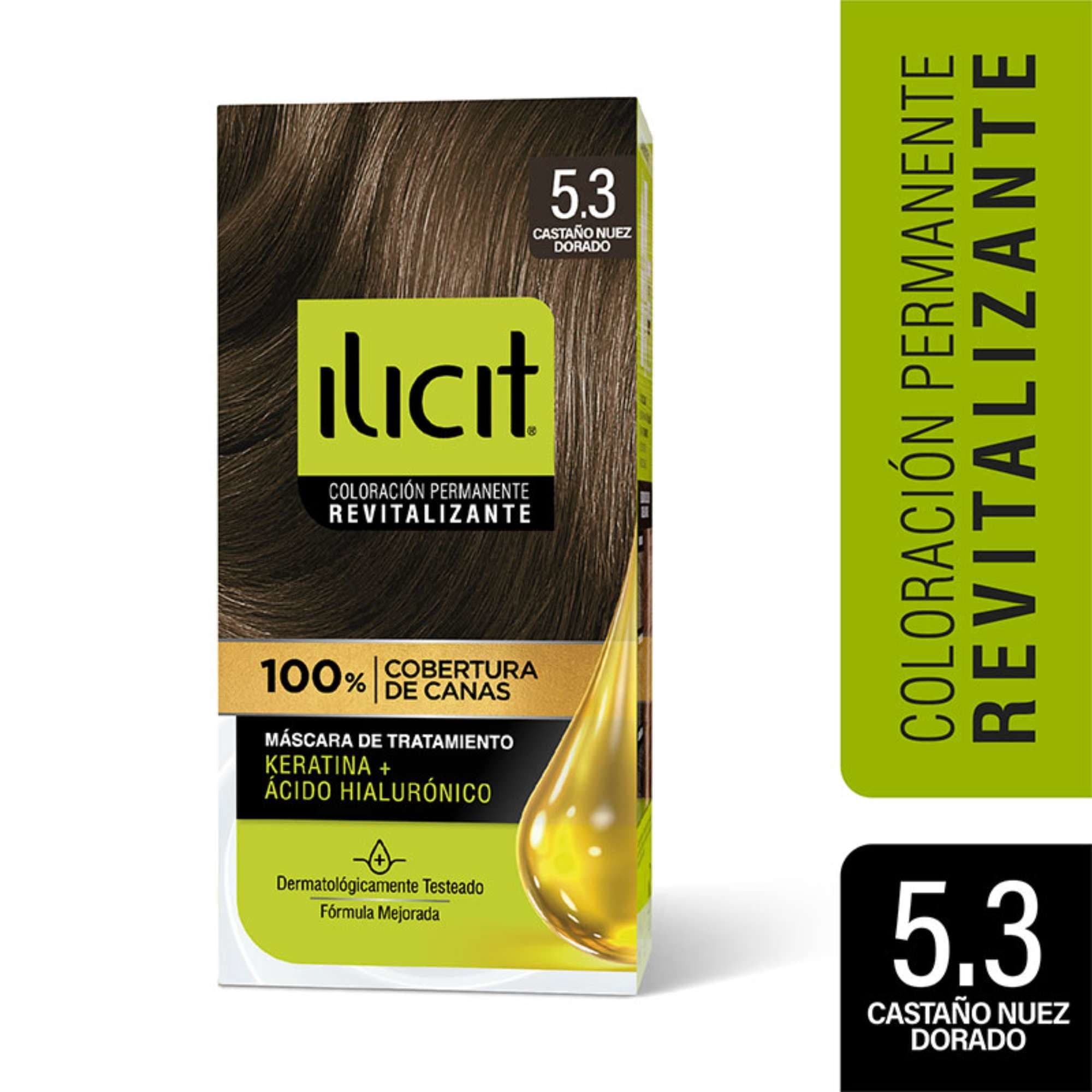 Coloracion Ilicit Cabello 5/3 Castano Nuez Dorado, 45 g