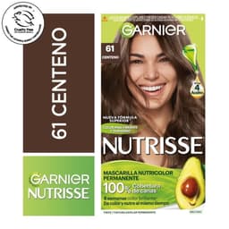 Coloracion Garnier Nutrisse Cabello 61 Centeno, 1 Un