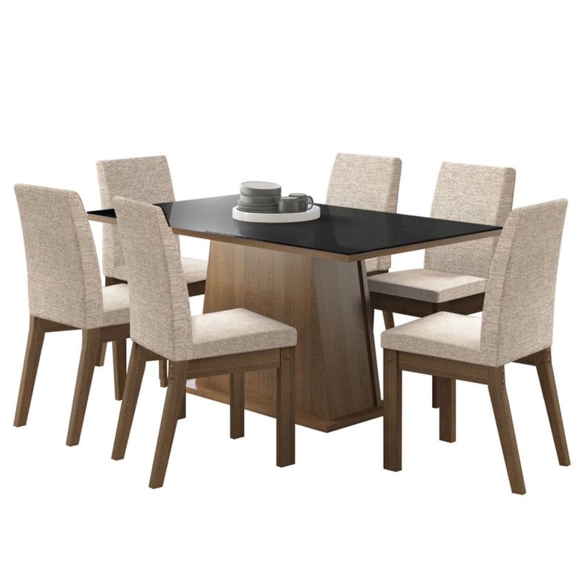 Juego Comedor 6 Sillas Gian Conti Cafe