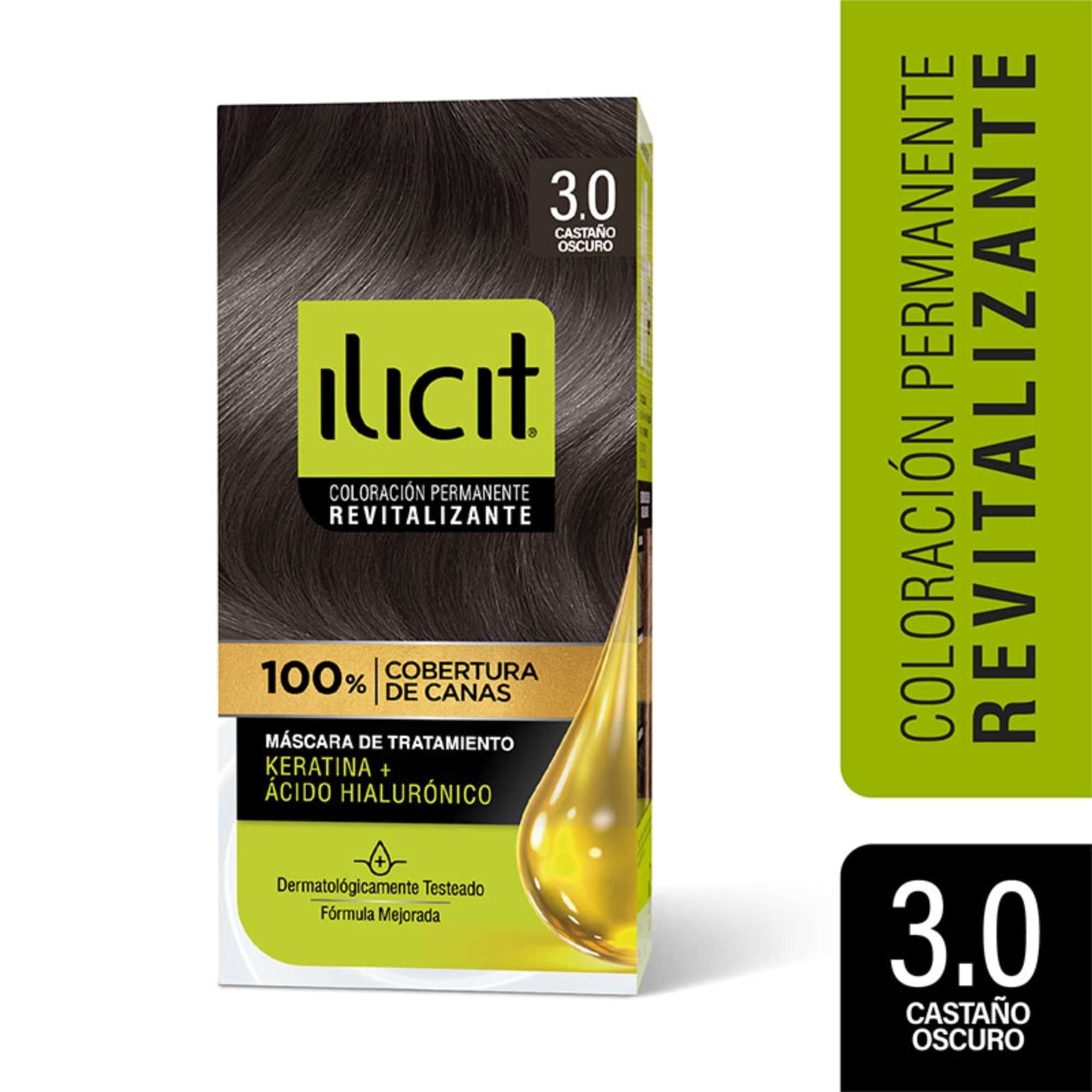 Coloracion Ilicit Cabello 3/0 Castano Oscuro, 45 g