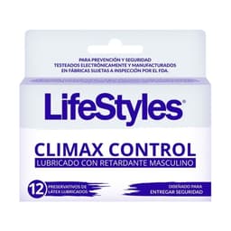 Preservativos Climax Control, 12 Un