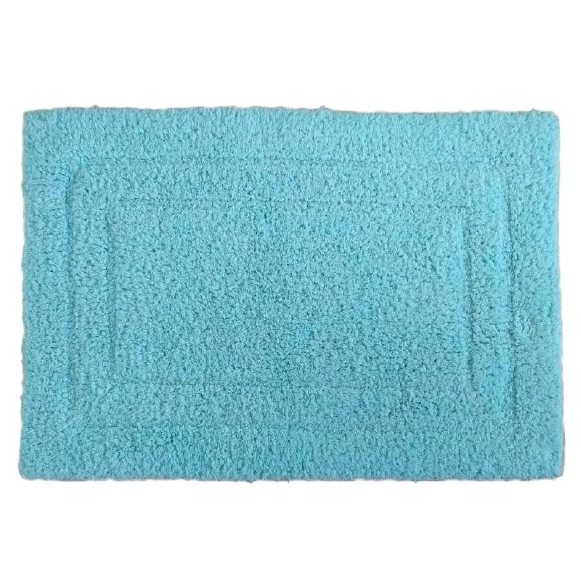 Piso Azul 37x18cm Tufted, 1 Un