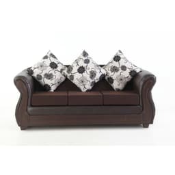 Sofa Rapsodia 3 Cuerpos Mixto Cafe