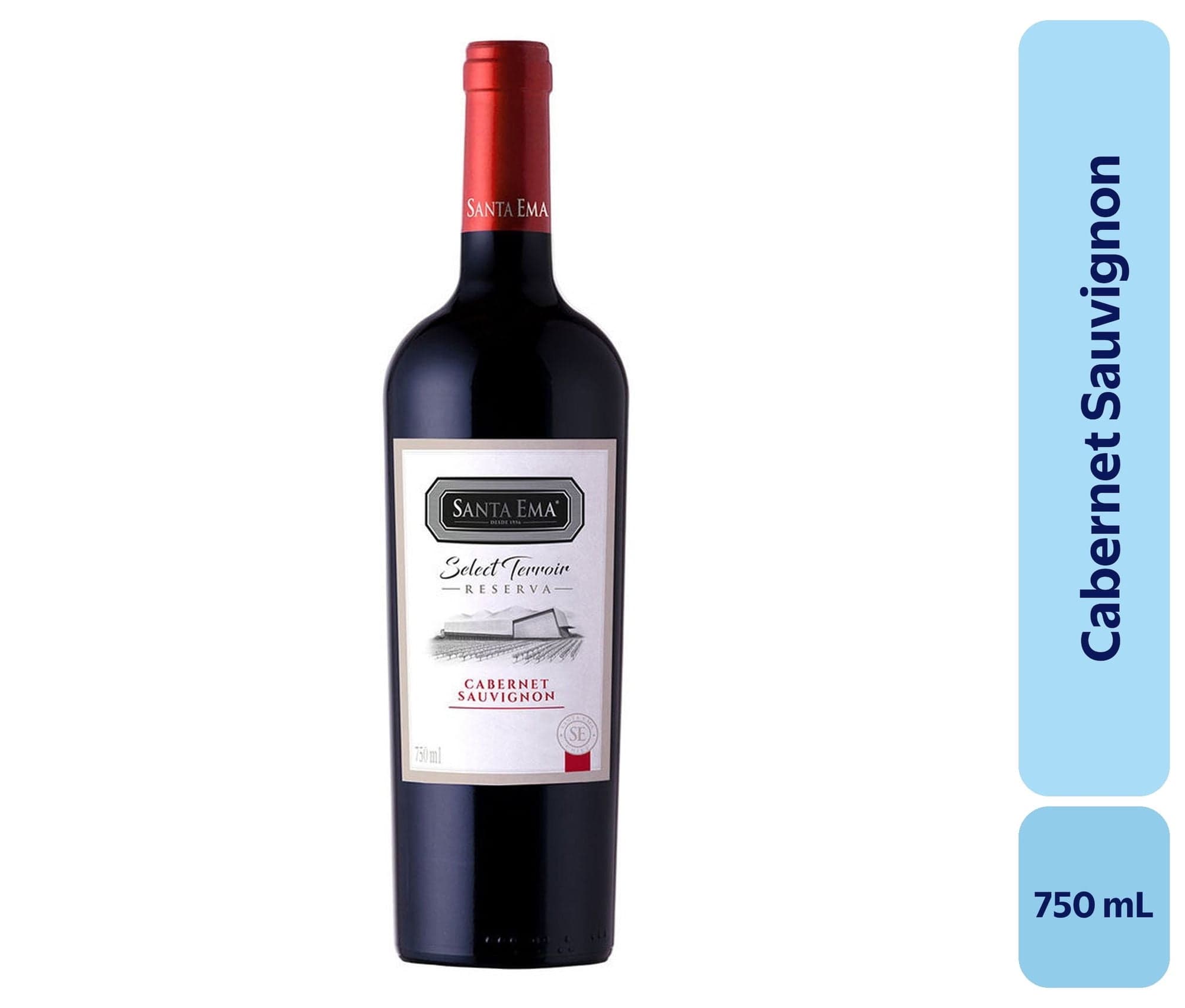 Vino Cabernet Sauvignon Botella, 750 mL